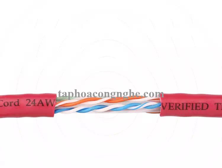 Ugreen 11212 3M màu Đỏ Cáp mạng LAN cat6 UTP NW101 30011212